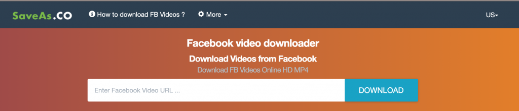 Facebook フェイスブック 動画を高画質でダウンロード保存する方法３選